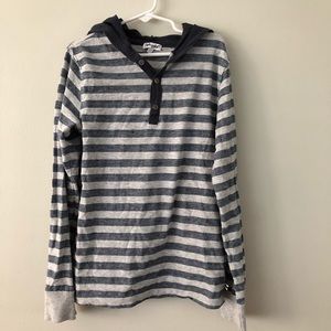 Splendid Boys Striped 1/4 Pullover Shirt
